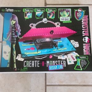 Monster High Create A Monster Design Lab NIB